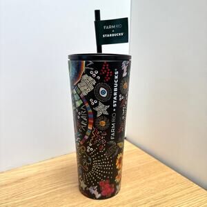 FARM rio x Starbucks Collab Borogodo Colorful Venti Cold Cup